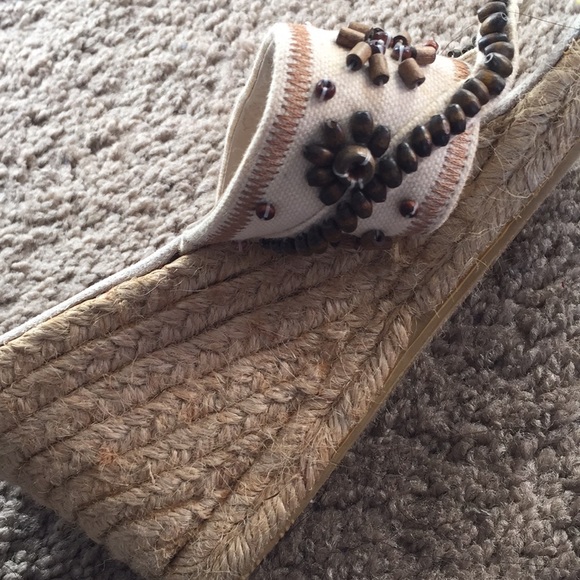 Boho straw wedges - Picture 8 of 8